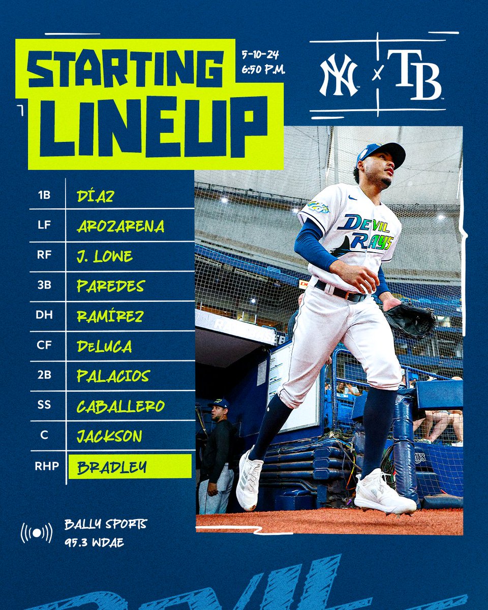 Taj takes the hill for the first time this season.