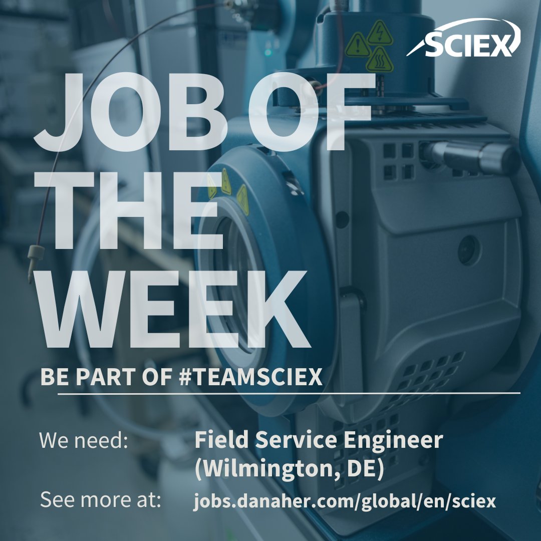 Exciting remote opportunity for a Field Service Engineer! 🚀🔧 Work with cutting-edge products and ensure customer satisfaction. Join #SCIEX—apply now! #FieldServiceEngineer #Innovation #CustomerService