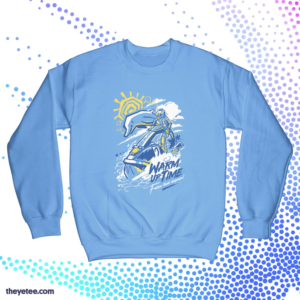 「Rev up those dolphins, racers! Designed 」|The Yetee 🌈のイラスト