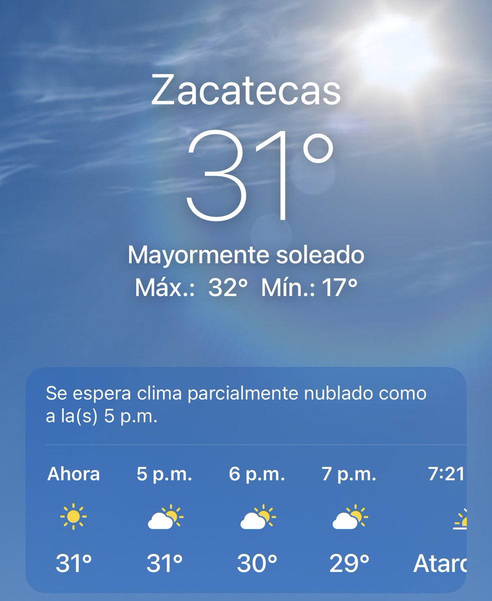 zacalminuto_mx's tweet photo. 🔴🔥 Hace más calor en Zacatecas que en Cancún 🥵 https://t.co/KhStClYPs7