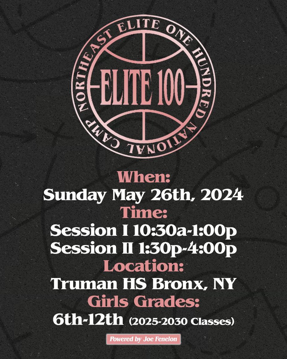 NORTHEAST ELITE 💯 Camp 📆: May 26th 📍: Bronx Ny 🔗: nyghoopsreport.com/events/northea…