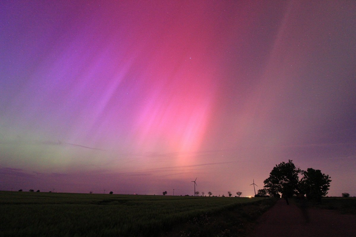 Out of the cam, völligst unbearbeitet.