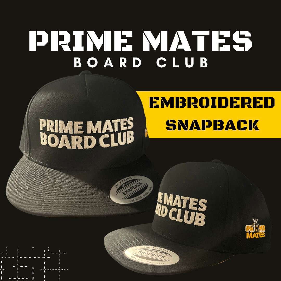 Step up your style game with our Prime Legends embroidered snapback caps! 

💥 Made with premium materials and featuring our iconic logo, these caps are the perfect accessory for any occasion. Shop now and elevate your look! 

primethreads.pmbc.store/collections/all
🧢💫 #PrimeLegends…