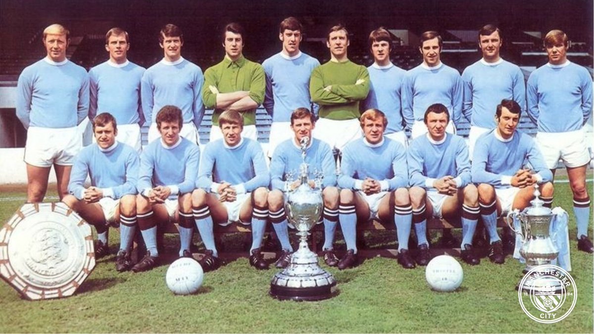 1⃣ #ManCity: W26, GF86, 58 PTS
2⃣ Man United: W24, GF89, 56 PTS

Beating @ManUtd in the race to become First Division 𝗖𝗛𝗔𝗠𝗣𝗜𝗢𝗡𝗦, #OnThisDay in 1968! 🏆