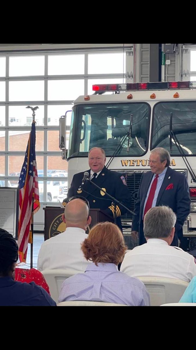 wfdchief's tweet photo. Wetumpka Station 2 dedication https://t.co/WPbNfburUH