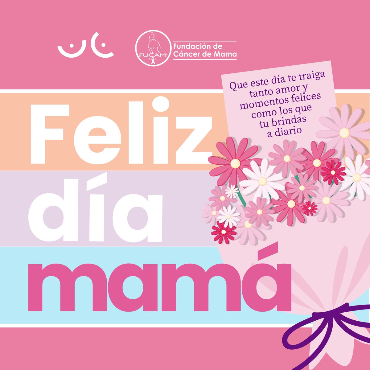 El amor de una madre es el combustible que hace que los seres humanos logren lo imposible; porque las queremos sanas y felices, FUCAM las acompaña todo el año.

¡Feliz día, mamás!

#CáncerDeMama #Pacientes #DíaDeLasMadres #Mamá #Amor #AmorIncondicional