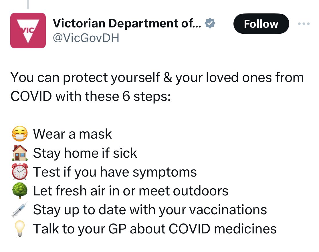 I continue to be surprised that masks are at number 1 and vaccines at number 5 on this list.