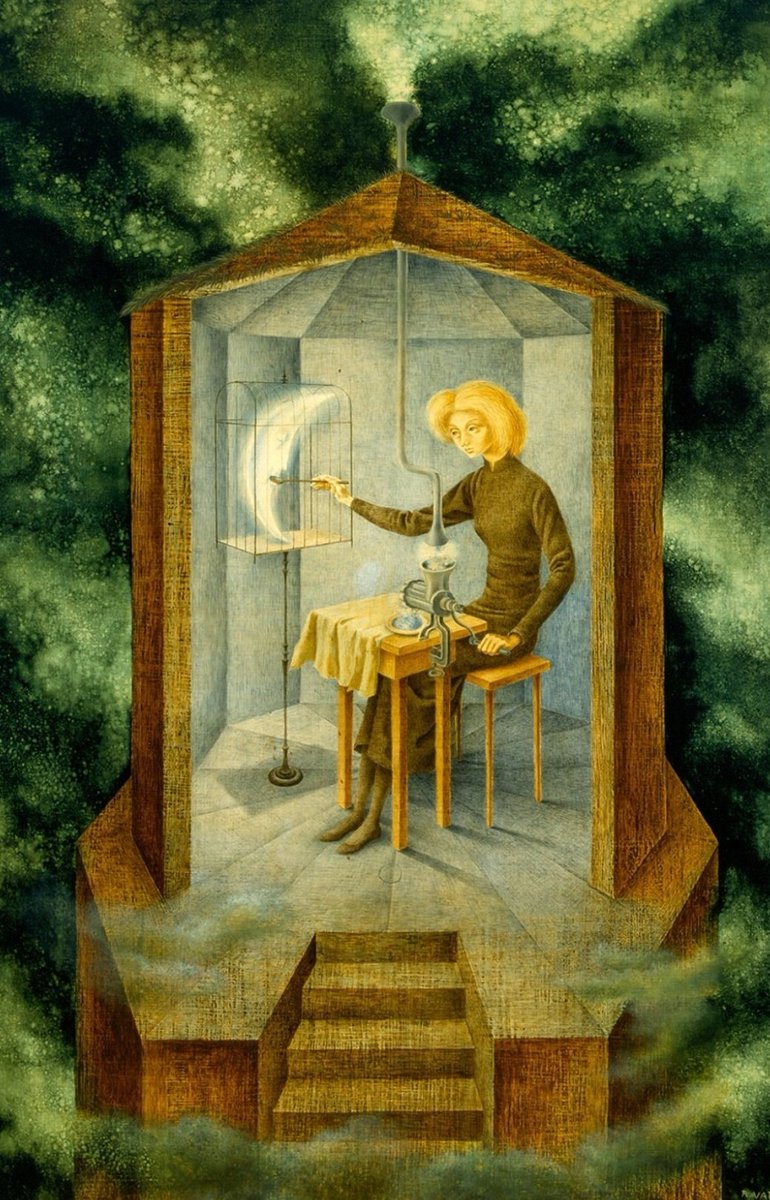 🎨 Papilla Estelar, Remedios Varo. 1958