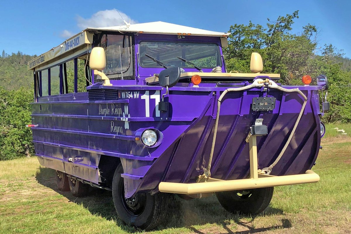 Now live at BaT Auctions: Modified DUKW 6x6 Amphibious Vehicle. bringatrailer.com/listing/dukw-a…