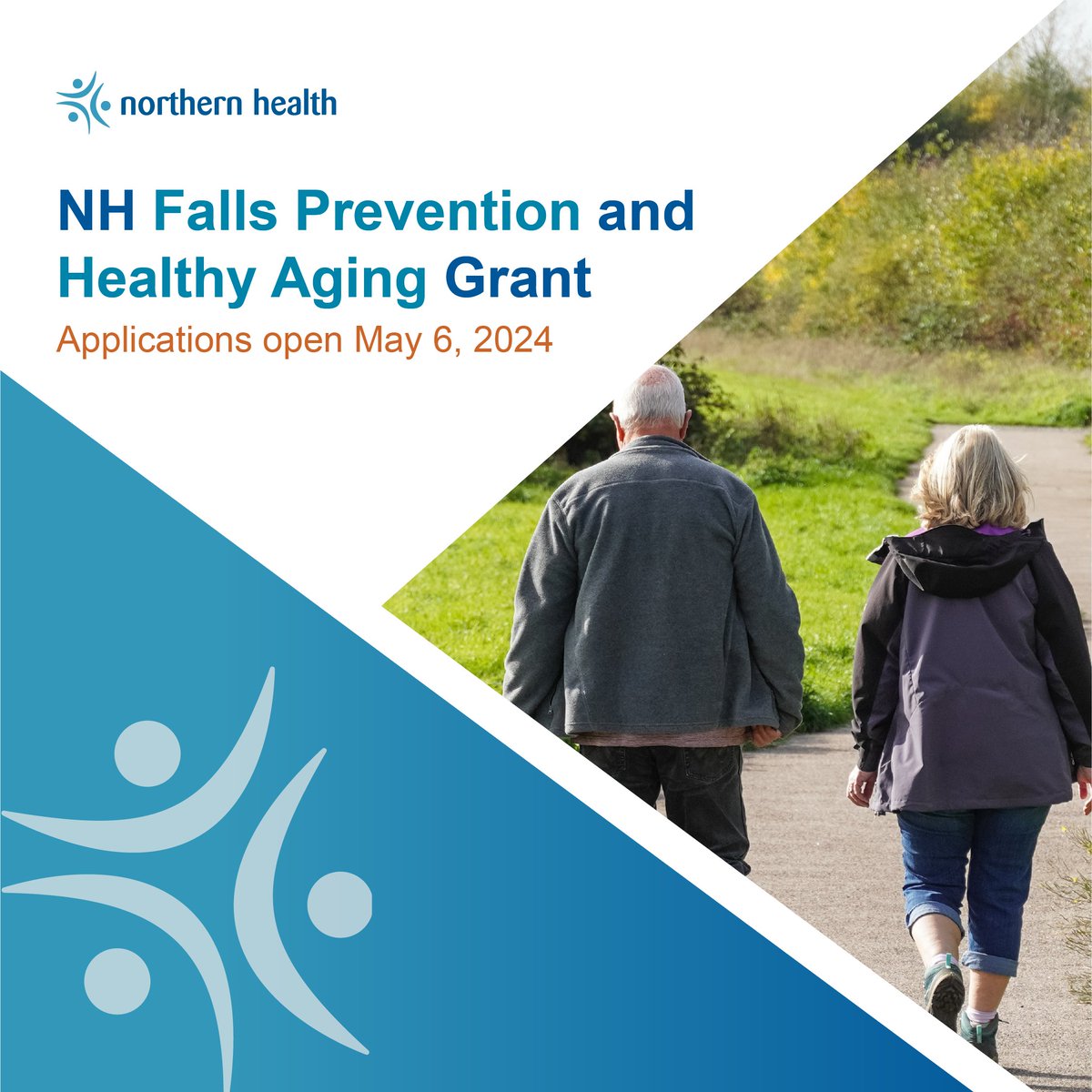 Is your community looking to prevent falls and support healthy aging? Check out the Northern Health Falls Prevention and Healthy Aging Grant: northernhealth.ca/services/healt… Applications are now open! Grants up to $10,000 will be awarded. Funded by @pacpublichealth