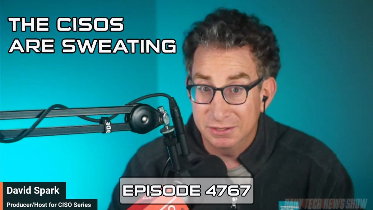 Daily Tech News Show (@dtnsshow) on Twitter photo DTNS video for Friday May 10, 2024
”The CISOs Are Sweating”
Episode 4767 with <a href="/sarahlane/">Sarah Lane</a> <a href="/RobbDunewood/">ROBB DUNEWOOD 🎙️ Knows Something About Podcasting</a> <a href="/dspark/">David Spark</a> <a href="/jollyroger/">Roger Chang</a>
Watch here: youtu.be/2YWtdE3fMvc?si… DTNS video for Friday May 10, 2024
”The CISOs Are Sweating”
Episode 4767 with <a href="/sarahlane/">Sarah Lane</a> <a href="/RobbDunewood/">ROBB DUNEWOOD 🎙️ Knows Something About Podcasting</a> <a href="/dspark/">David Spark</a> <a href="/jollyroger/">Roger Chang</a>
Watch here: youtu.be/2YWtdE3fMvc?si…