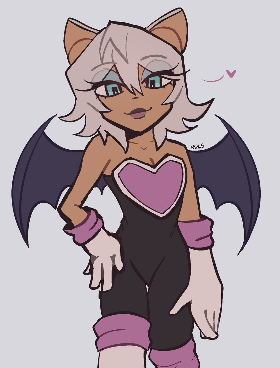 human (?) rouge #rougethebat #sonicfanart