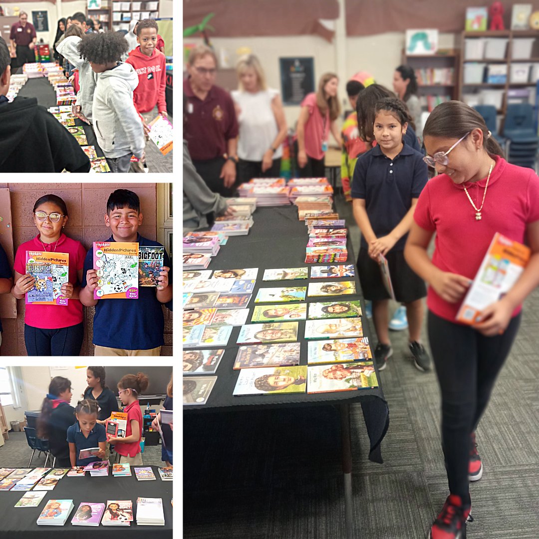 Working with the Sun Lake Lions Breakfast Club to bring books to San Marcos Elementary students was a fantastic experience! We gifted over 790 books and reading resources, including @highlightsforchildren magazines, to help jumpstart summer reading. #keepkidsreading