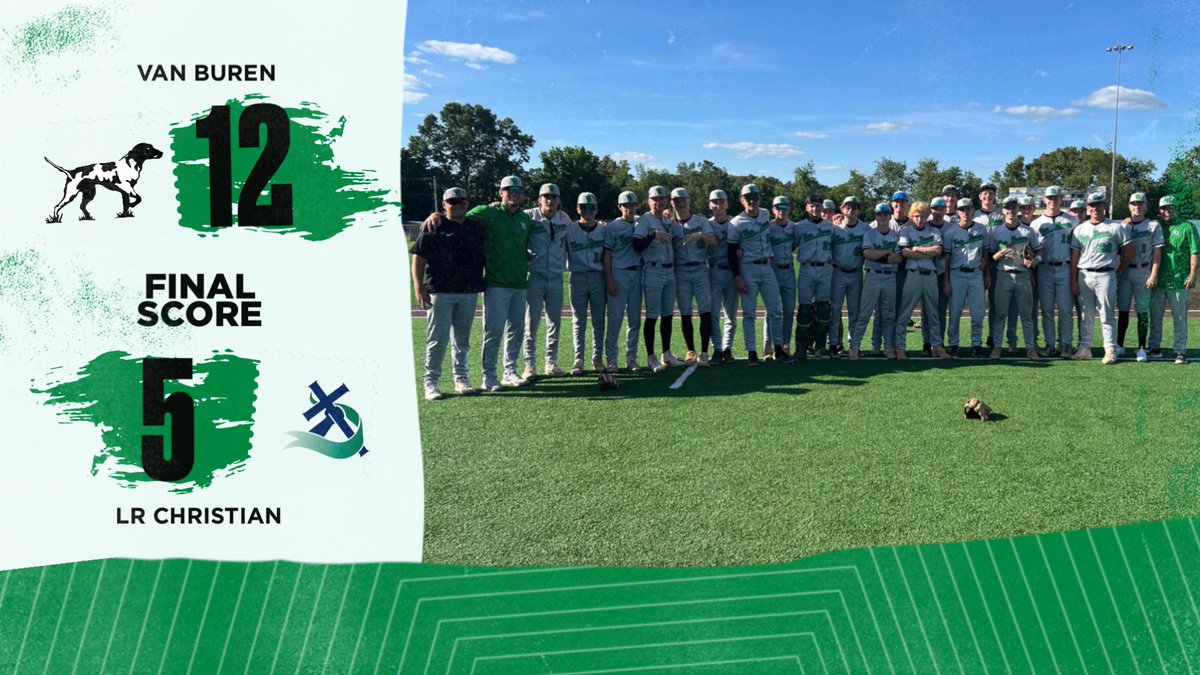 VBSDActivities's tweet image. FINAL!
@VBSDbaseball takes down #1 seed Little Rock Christian, 12-5!  Headed to the SEMIS for the 3rd time in 4 years!
Frshman Hudson Stewart-6.1IP, 6K, 4ER
Wilcox 2-5, 4RBI
H. Gardner 1-3 2RBI, 2BB
C. Seeger 1-5 2RBI