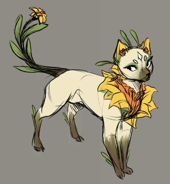 Fuzzycryptid's tweet photo. SO hyped for this!!! It's been such a joy doing concept art for this project! I learned a lot about drawing plant anatomy specifically. So many plants. It's an honor being part of such a great team putting so much love into it, and I can't wait for everyone else to see :) https://t.co/HrkfZkHIZx