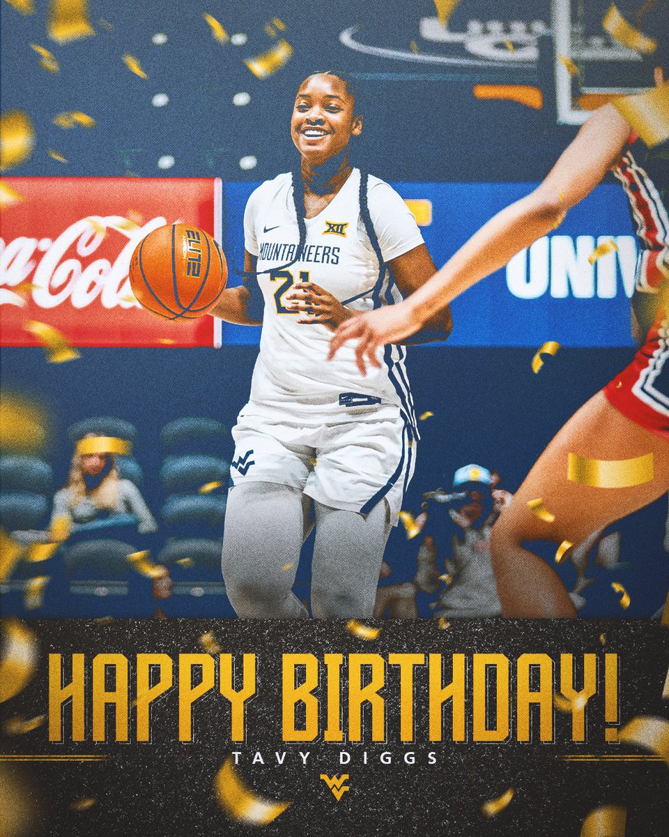 Happy Birthday, Tavy! 🎂🎉

#HailWV | <a href="/DiggsTavy/">Tavy Diggs</a>