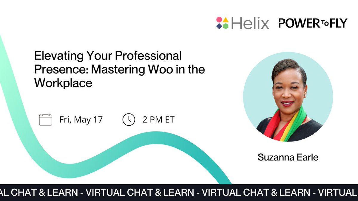Discover the art of winning others over with Suzanna Earle, Principal Recruiter at @my_helix. Gain insider tips to build rapport, influence effectively, and foster collaboration 🤝✨ Register now! bit.ly/4aWEKn5 #CareerGrowth #Coaching #Leadership #PowerToFly