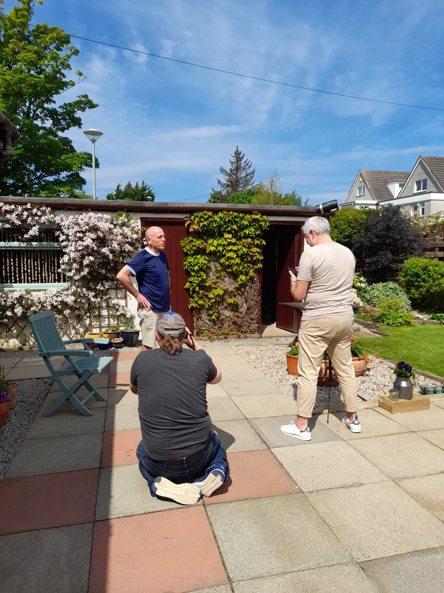The Euros start in my garden. Swiss Der Blick interview. The secret of Scotland success stays with me.