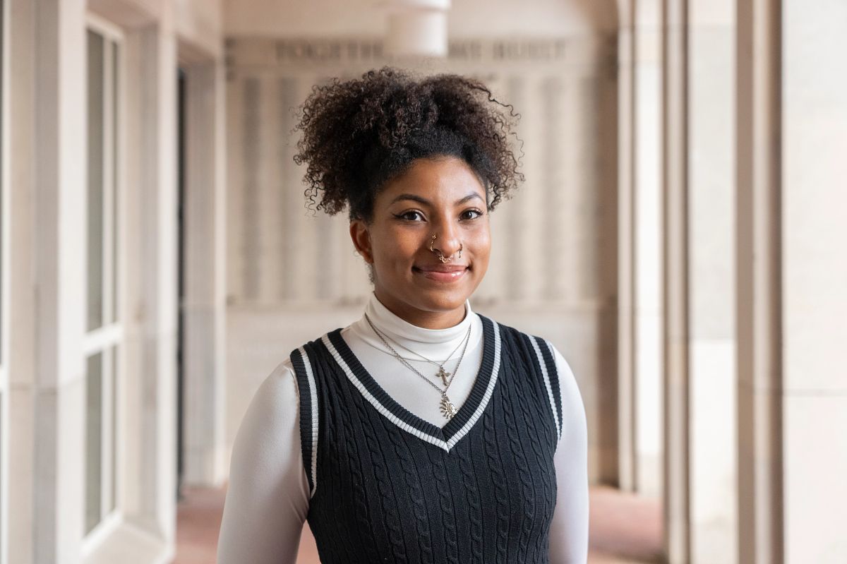 Juliana Davis, a soon-to-be GSPP grad, is pursuing criminal justice reform in her own way and on her own timeline. “Your goal will be there when you get to it. It’s going to wait for you, so take your time and get there—there’s no rush,” she says. “You're not on anybody else's