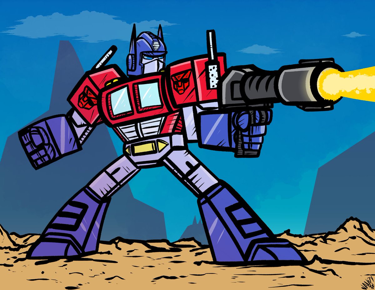 Legendary Autobot leader Optimus Prime #Transformers