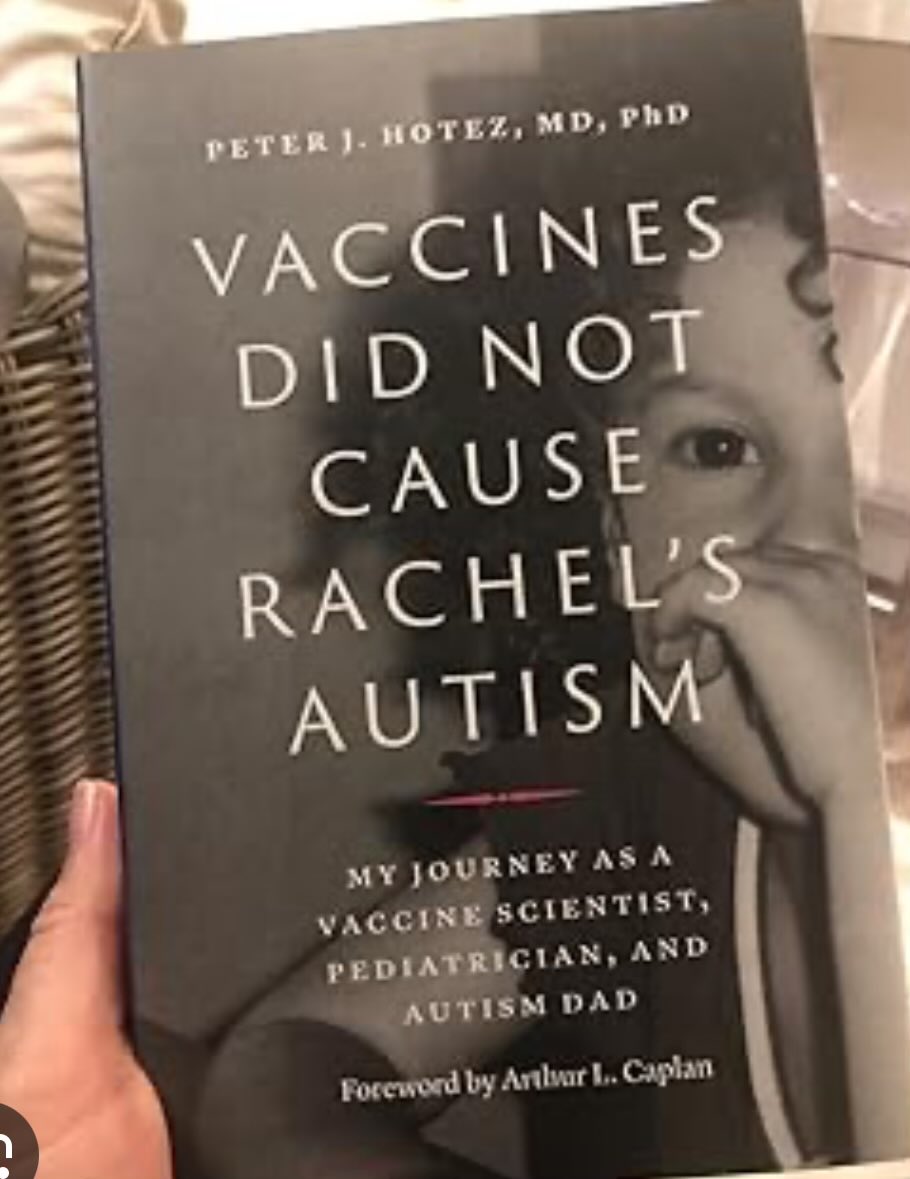 In a book about my daughter, I detail the evidence showing vaccines do not cause autism, how autism begins in early fetal brain development, how autism genes operate, and the findings from whole exome genomic sequencing on our family done at @BaylorGenetics