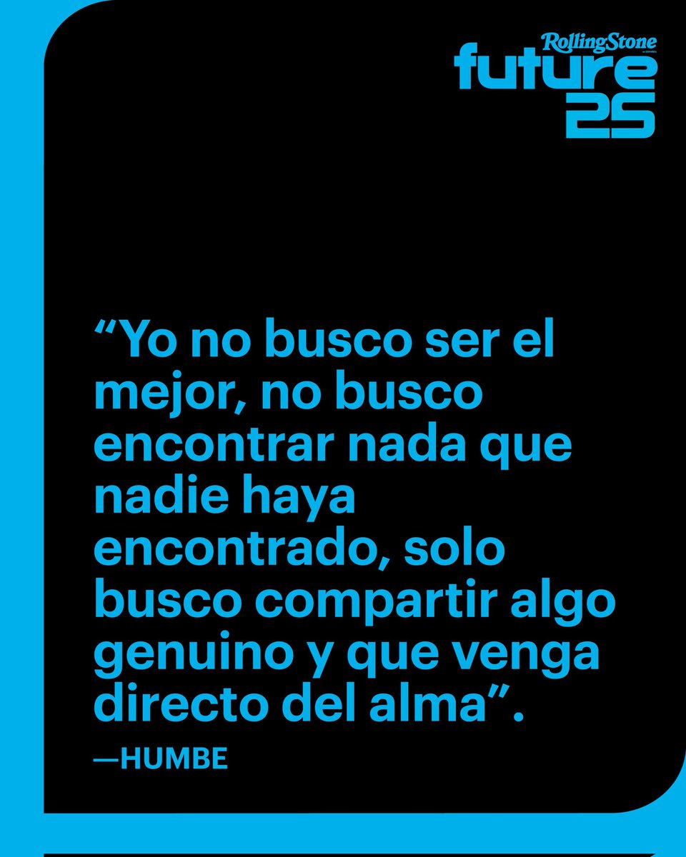 Humbe para @RollingStoneMX 

es.rollingstone.com/future-of-musi…

#FutureOfMusic #RollingStoneEnEspañol