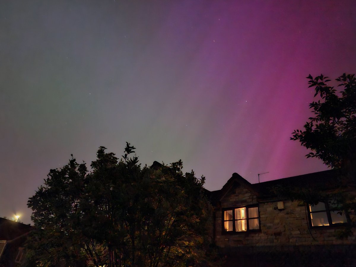 And even better, just over my house.