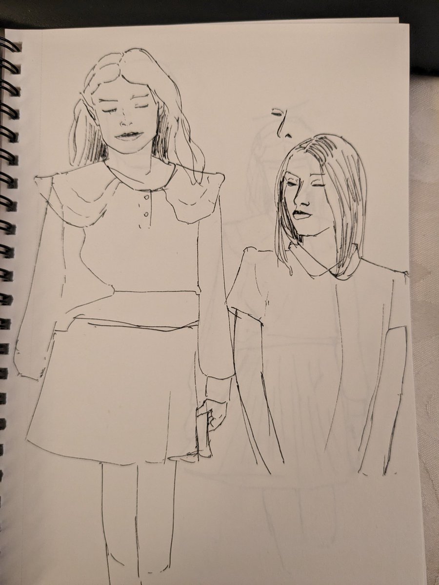 Fira and some random children sketches with fineliner