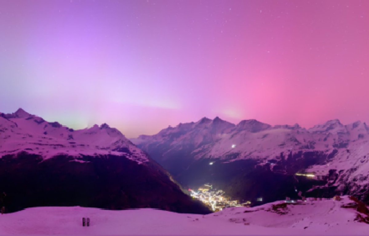 Looking north towards Zermatt.