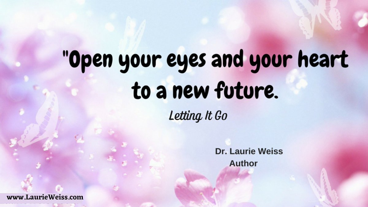 LaurieWeiss's tweet image. "Open your eyes and your heart to a new future." - Dr. Laurie Weiss

Who do you #resent? Does remembering cause #anxiety? #Book shows you how to let it go. bit.ly/397WWJV… via @BublishMe