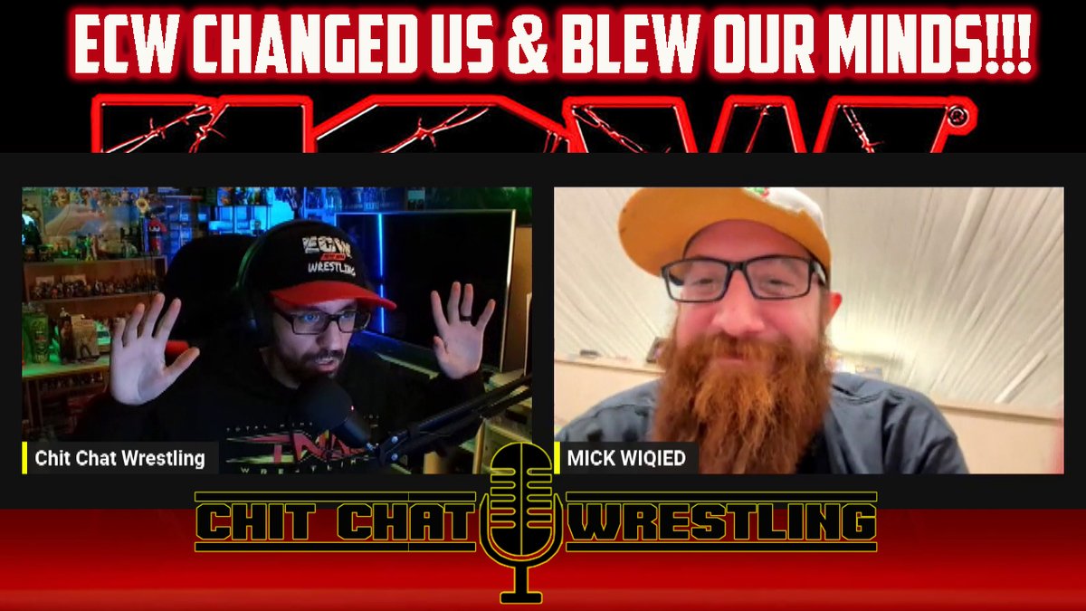 Come hang out, episode is going LIVE now! ECW CHANGED US! - Chit Chat Wrestling Episode #1 'Our Introduction to ECW!' youtu.be/kFDOMxj-fRo?si… via @YouTube