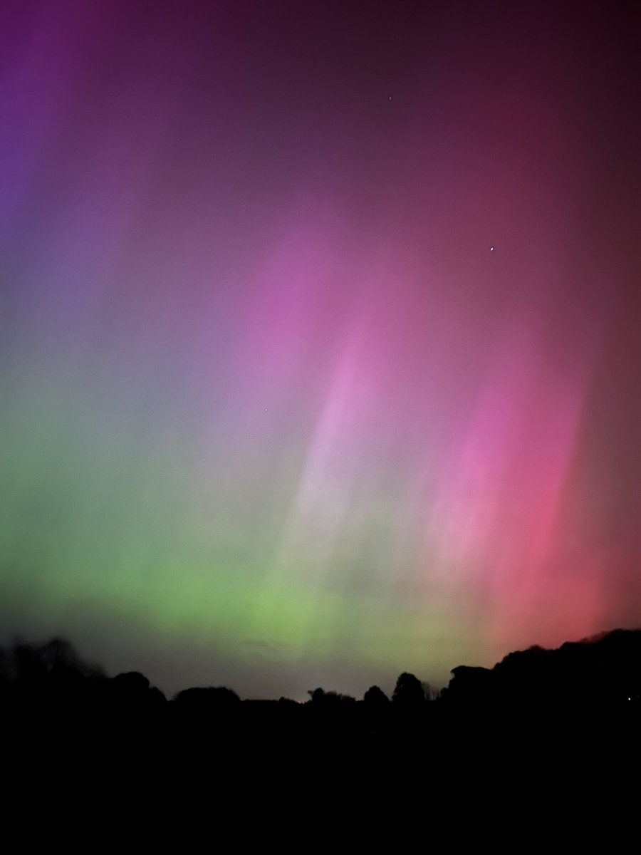 aurora borealis in tonbridge kent
