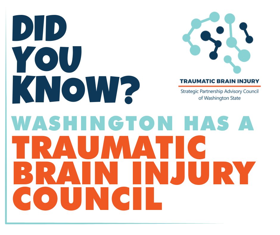washington_211's tweet photo. Did you know Washington state has a TBI Council? Traumatic Brain Injury Strategic Partnership Advisory Council of Washington was created to support the TBI community. Get more information about the TBI Council here > https://t.co/lW6rbOit4d #wa211 #tbi #morethanmybraininjury https://t.co/PZEkq3N3ou