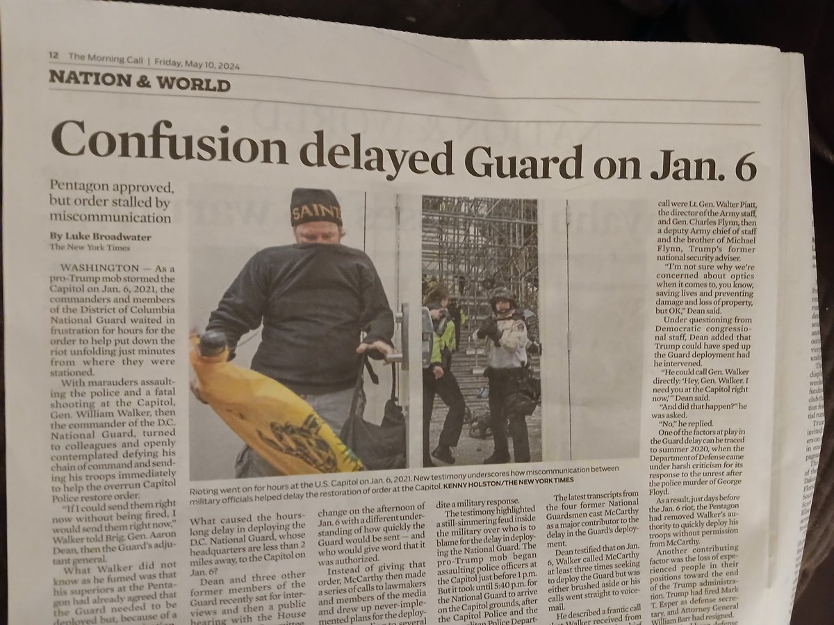 Now that the truth is coming out about why the National Guard did not show up on J6, notice how the media is spinning the headlines. Oh, it was just all so 'confusing'? What's NOT confusing was Trump's request for 10,000 National Guard troops. Ask Muriel Bowser and Nancy Pelosi…