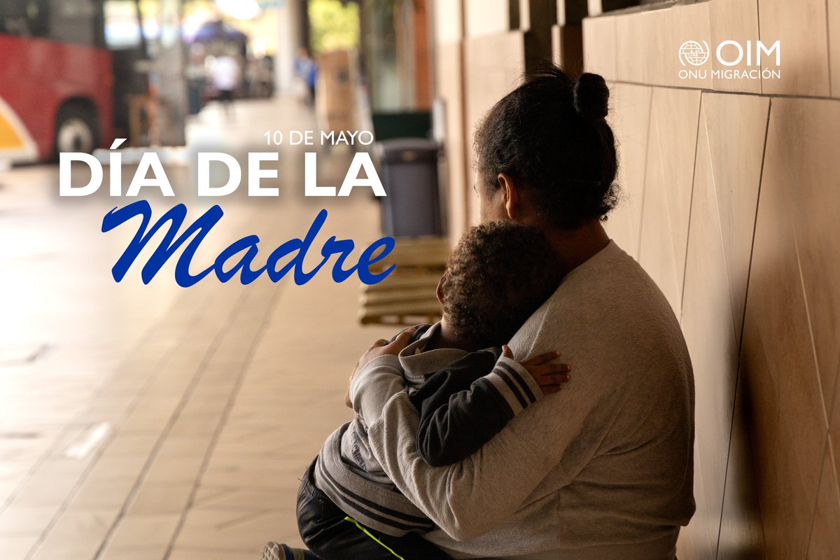 En este #DíaDeLasMadres, recordemos el increíble coraje de las madres migrantes. Su determinación para crear un mejor futuro para sus hijos es verdaderamente inspiradora 🌺