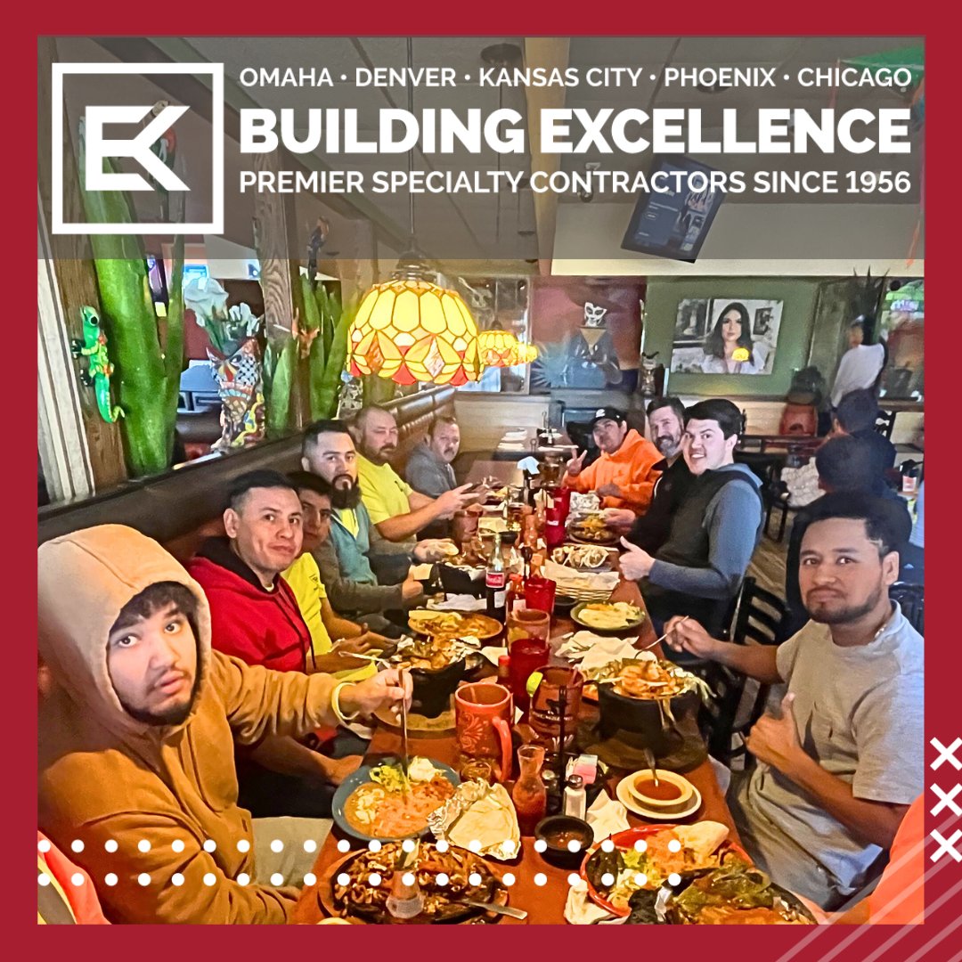 Project success calls for celebration! E&K of Omaha's UNO team gathers to mark another milestone achieved, united in our commitment to safety, quality, and efficiency. 

#EKCompanies #EKofOmaha #BuildingExcellence #Construction #Omaha