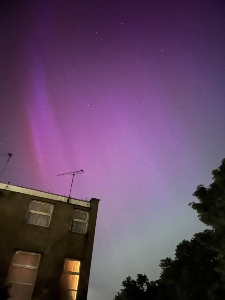 Northern lights in East London shareef, fairs 😂👍🏽