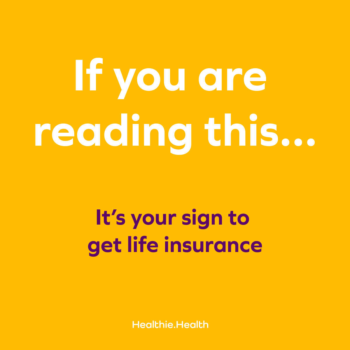 Healthie_Health's tweet image. In case you needed a sign! #healthinsurance #healthinsuranceforall #healthplans