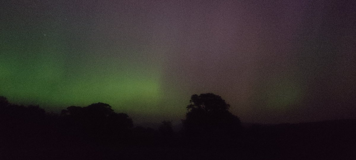 Northern lights fantastic over east Clare tonight