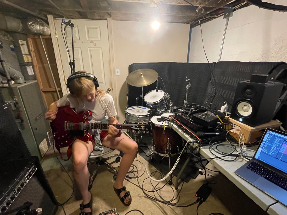Demoing for the next album