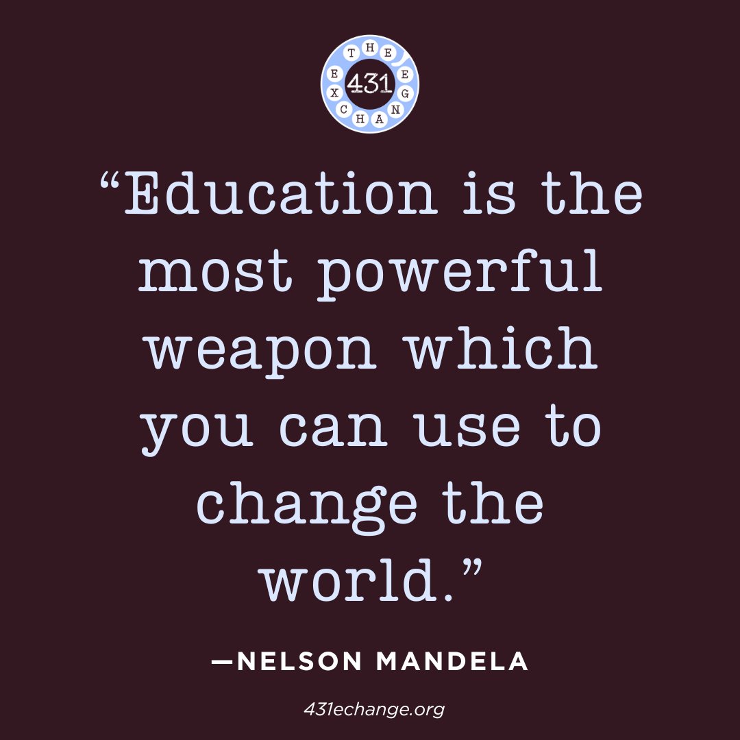 Our work at the 431Exchange is gaining recognition, and we're grateful to be making an impact! The need by adults for scholarships and other educational support is growing.  #431exchange #scholarships #equaleducationalopportunities
 
Read on our website:
431exchange.org/stories/in-the…