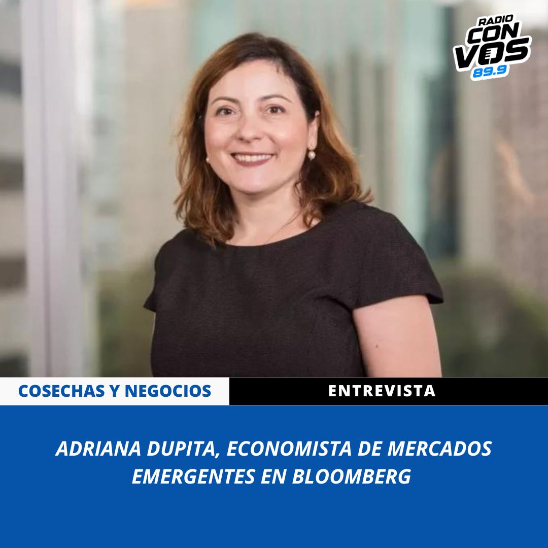 AHORA 'El Presidente Milei ha planteado que los aumentos mensuales de precios pueden desacelerarse por debajo del 4% al final del tercer trimestre. Nuestro modelo solo ve un 5% de posibilidades de que eso suceda', Adriana Dupita, Economista para mercados emergentes de Bloomberg