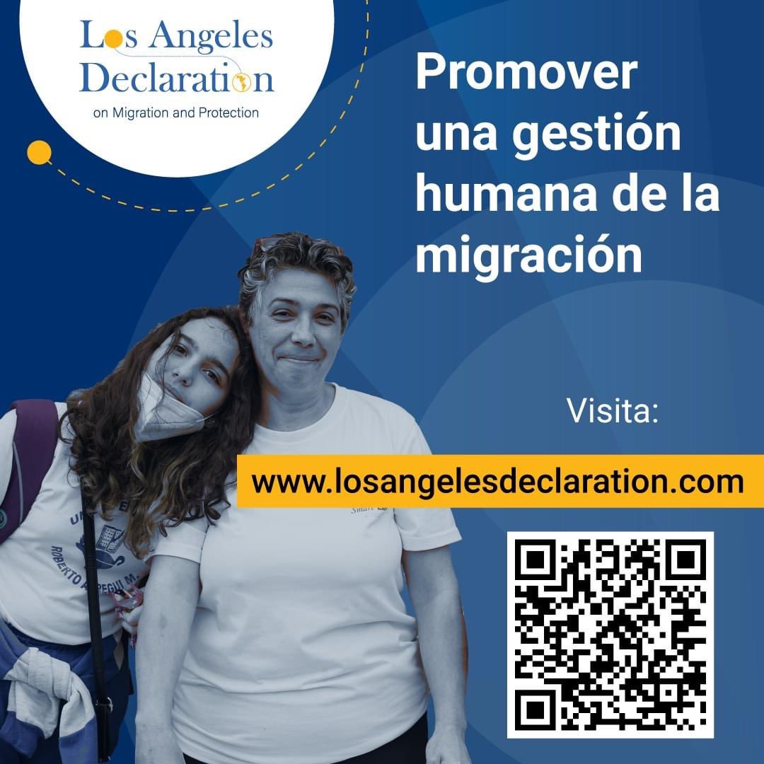🚨 La página web de la #DeclaracióndeLosÁngeles sobre Migración y Protección está oficialmente en línea. 🌐 ¡Visita losangelesdeclaration.com para conocer más!