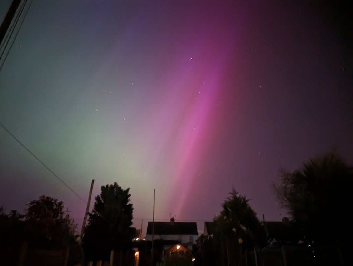 Northern Lights as seen from Sheppey.