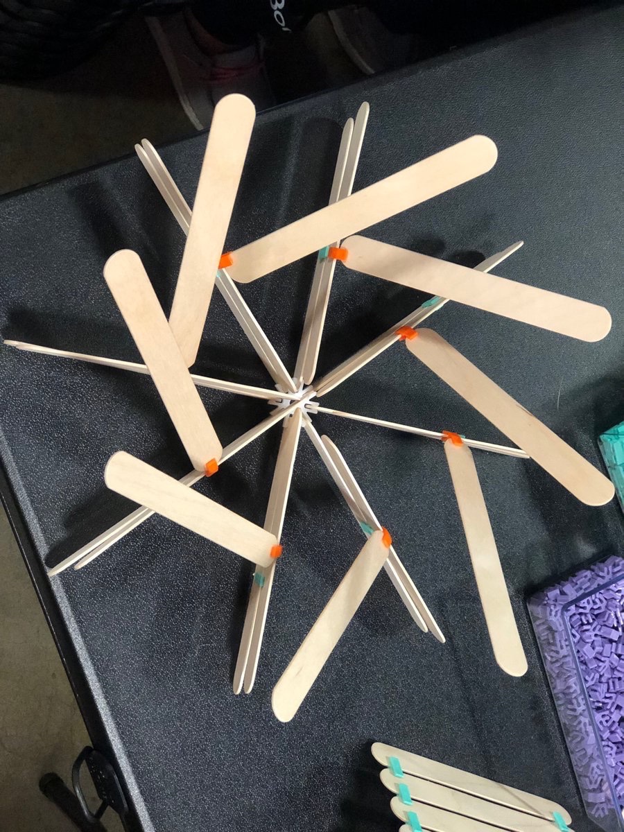 In honor of Teacher Appreciation Week, we are giving away 5 free packs of Nurcs Craft Stick Connectors to teachers you think would benefit. Just tag or name them in the comments or a retweet to enter them in the drawing. Thank you, teachers! #stem #teachers #giveaway