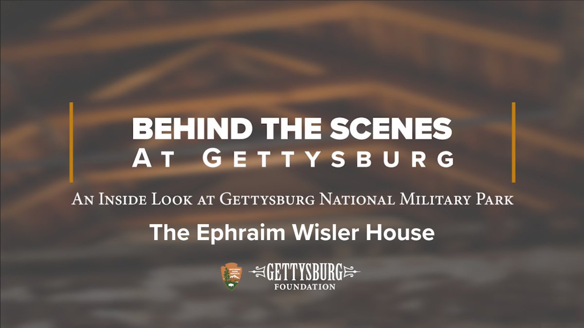 In collaboration with Gettysburg National Military Park's Door Open 2024 event, take a step inside of the Ephraim Wisler House with Chief of Interpretation and Education Chris Gwinn and President Emeritus & Historian Wayne E. Motts. Watch: ow.ly/FXmE50RAit4 #Gettysburg