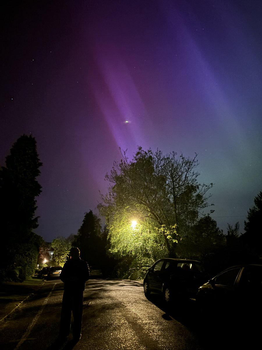 Beautiful skies over Reigate’s tonight