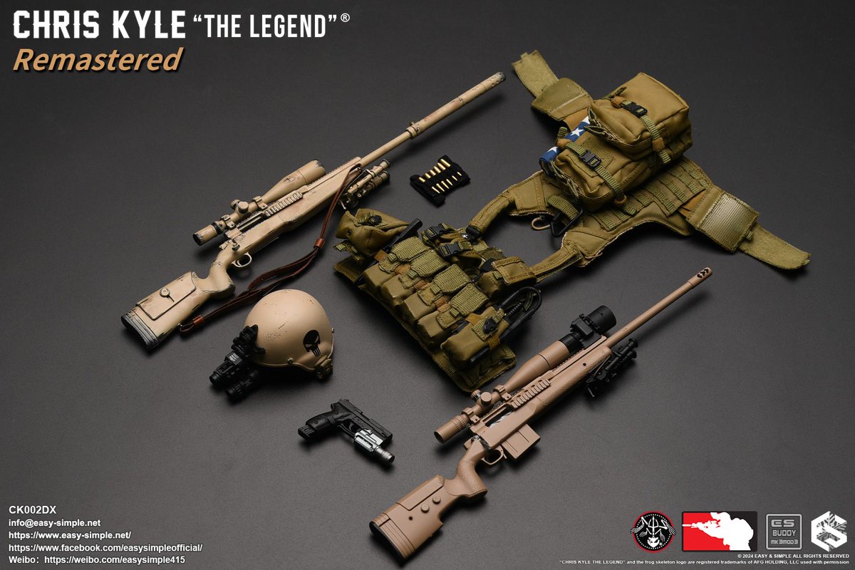 The Deluxe version includes ______________?  #TacticalGear #sniperrifle #americansniper #chriskyle