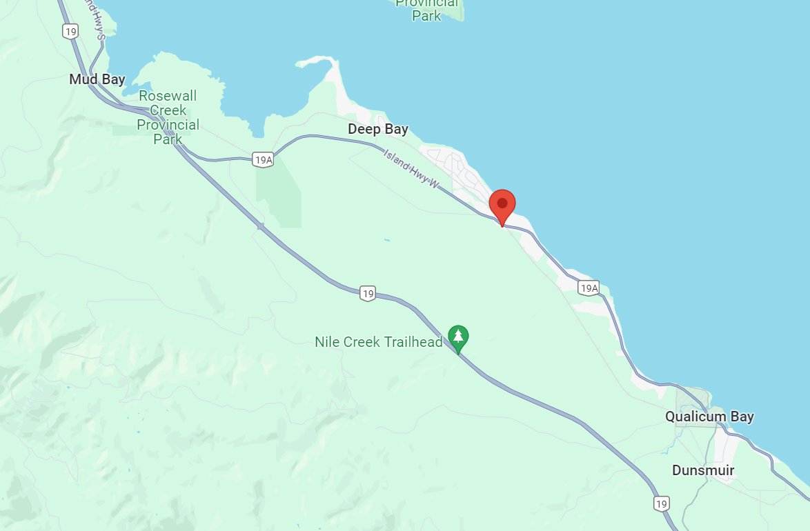 ⚠️UTILITY WORK #BCHwy19A - expect delays between Northdowne Rd and Bowser Rd as crews replace a watermain. The shoulder will be closed and single lane alternating traffic will be in effect. *Speed limit reduced in the area.* #QualicumBeachBC #IslandHwy ℹ️drivebc.ca/mobile/pub/eve…