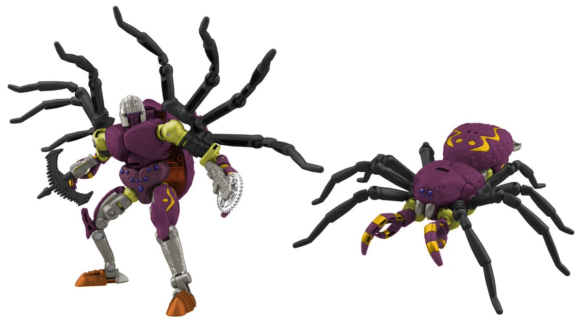 #transformers #beastwars #digibash 

Tarantulas in the colors of his 1996 toy